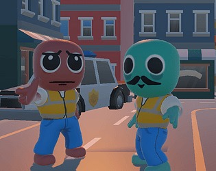 Arte conceitual do jogo Ponto de Alerta